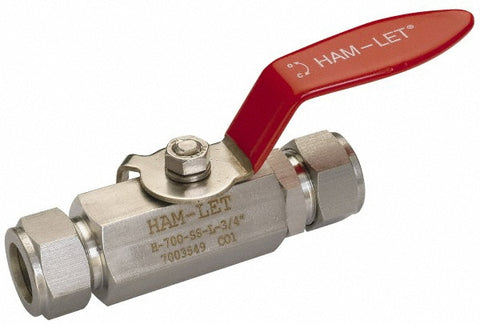 2-Way Manual Ball Valve: 1" Pipe