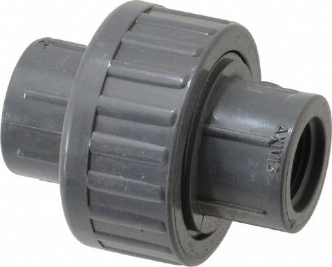 3/8" PVC Plastic Pipe Union with EPDM O-Ring