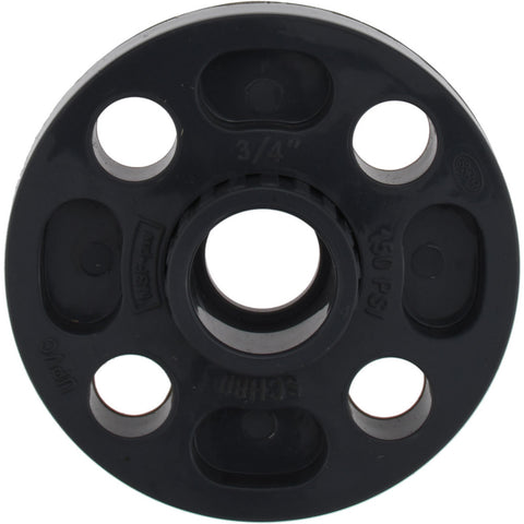 3/4" Pipe, 3-7/8" OD, PVC Socket Pipe Flange