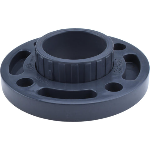 2-1/2" Pipe, 7" OD, PVC Socket Pipe Flange