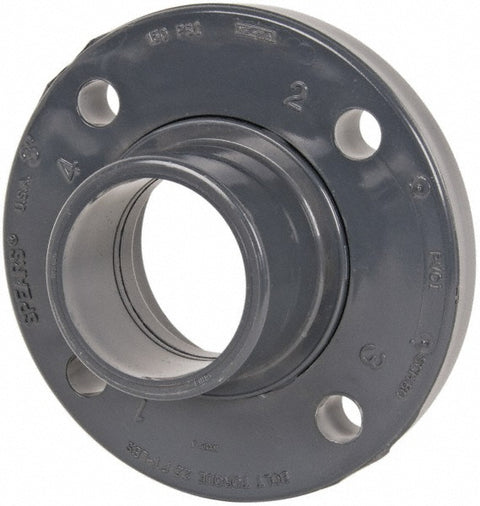 3" Pipe, 7-1/2" OD, PVC Spigot Pipe Flange