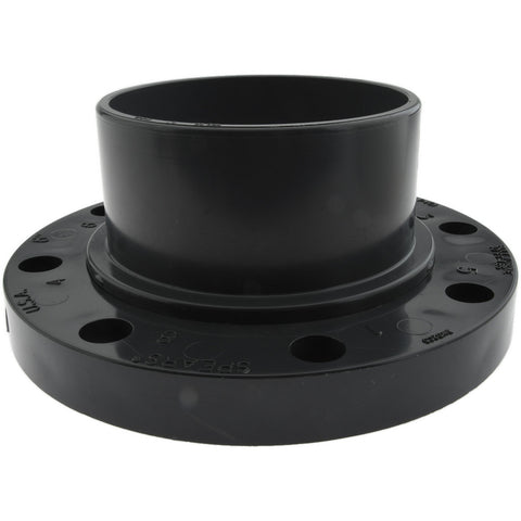 6" Pipe, 11" OD, PVC Spigot Pipe Flange
