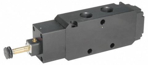 Solenoid Valve: 2-Position, 1/2" Port