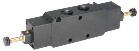 Solenoid Valve: 3-Position, 3/4" Port