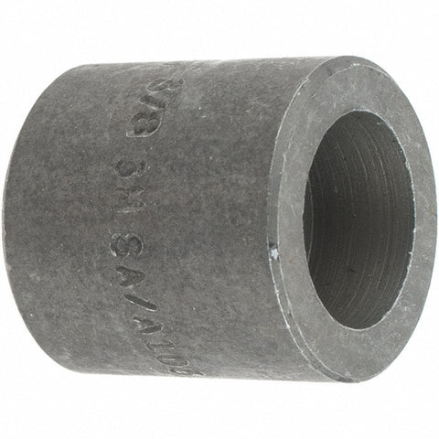 Black Coupling: 3/8", Socket Weld