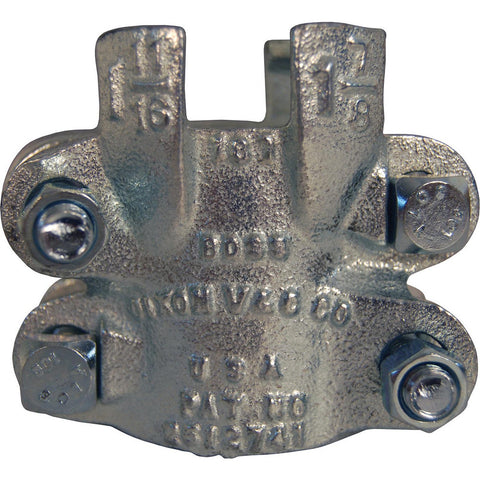Ground Joint Hose Couplings: Thread Type: Non-Threaded; Type: 4-Bolt  Clamp