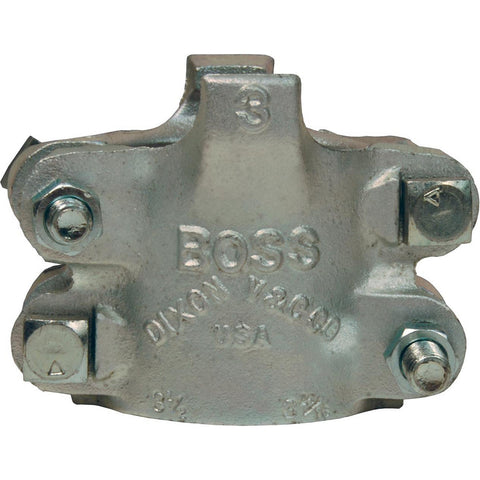 Ground Joint Hose Couplings: Thread Type: Non-Threaded; Type: 4-Bolt  Clamp