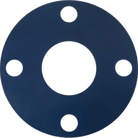 Flange Gasket: For 1/2" Pipe, 13/16" ID, 3-1/2" OD, 1/8" Thick, Silicone