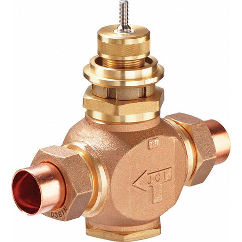 Temperature Control Valves: End Connections: Union; Pipe Size: 1-1/4
