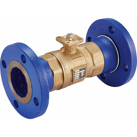 2-Way Manual Ball Valve: 4" Pipe, Female Port, Stainless Steel