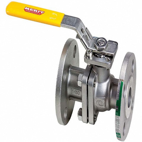 2-Way Manual Ball Valve: 2-1/2" Pipe, Full Port