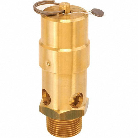 ASME Safety Relief Valve: 1" Inlet, 2,385 CFM, 300 Max psi