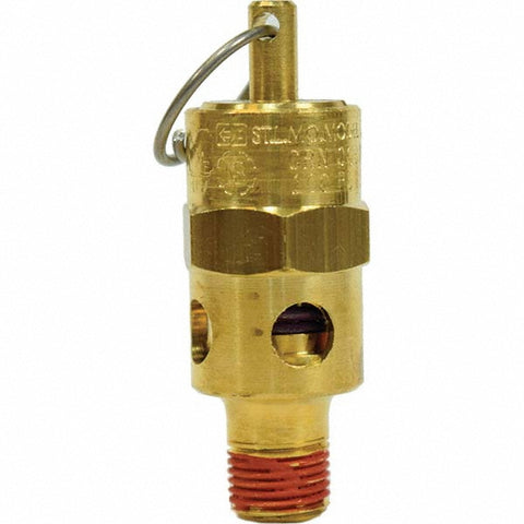 ASME Safety Relief Valve: 1/8" Inlet, 241 CFM, 275 Max psi