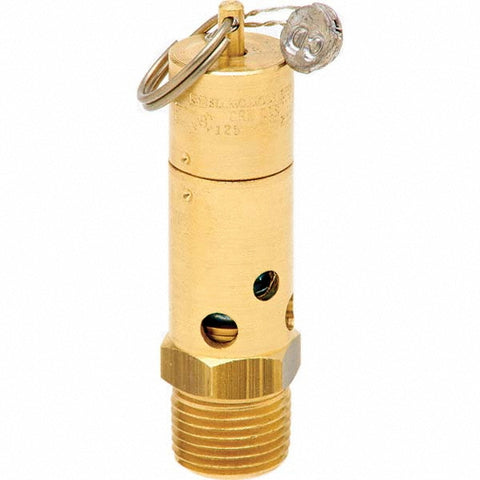 ASME Safety Relief Valve: 1/2" Inlet, 959 CFM, 250 Max psi