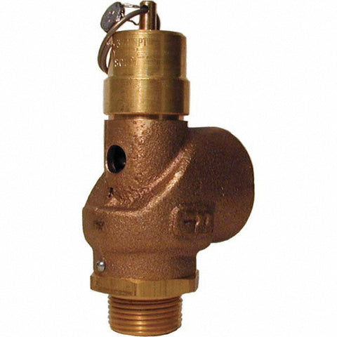 ASME Safety Relief Valve: 3/4" Inlet, 496 CFM, 125 Max psi