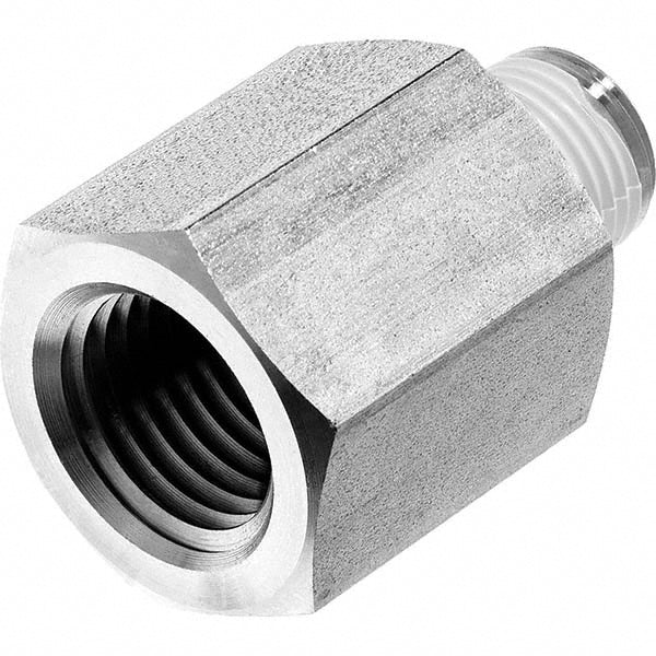 Pipe Reducing Adapter: 1/4 x 1/8