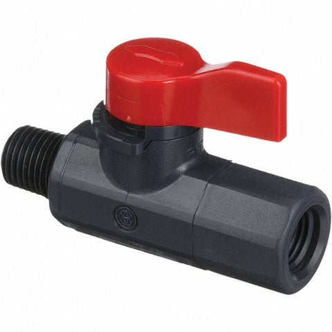 Manual Ball Valve: 1/4" Pipe, Full Port