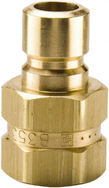 Hydraulic Hose Female Pipe Rigid Fitting: 1/4" Hose, 1/8" Thread, 200 psi
