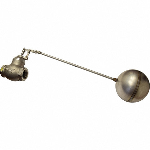 2" Pipe, Stainless Steel, Globe Pattern-Double Seat, Mechanical Float Valve