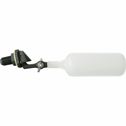 1/4" Pipe, PVC, Angle Pattern-Double Seat, Mechanical Float Valve