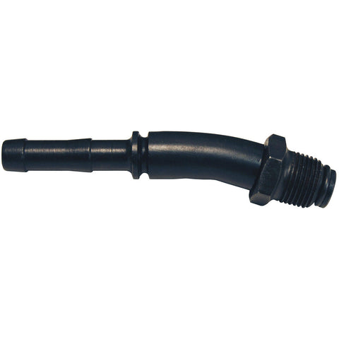 Barbed Hose Fittings: Fitting Type: Male Swivel, Hose Barb; Material: Plated Steel; Thread Standard: UNS; Thread Size: 7/8-24