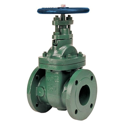 (Nibco Part#:  NHA701D) F-639-31 - Gate Valve - Class 150, Ductile Iron, Bronze Trim, Flanged