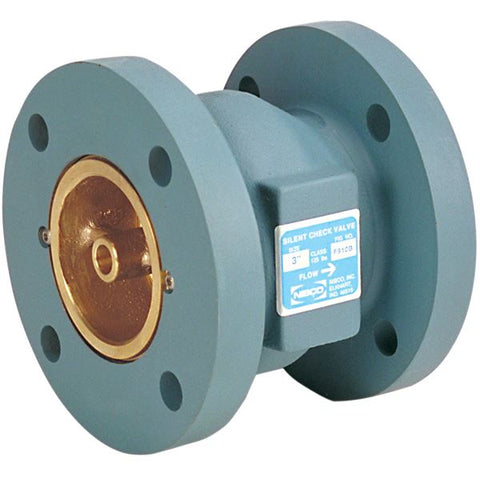 (Nibco Part#:  NHEM0XM) F-960-B-LF - Check Valve - Lead-Free*, Class 250, Flanged, Bronze Seat