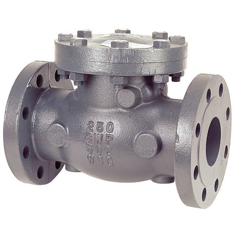 (Nibco Part#:  NHET00E) F-968-B - Check Valve - Iron, Swing, Class 250