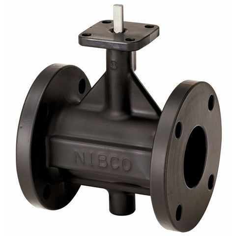 (Nibco Part#:  NLFF00D) FC-2765 - Butterfly Valve - Cast Iron, 200 PSI, Flanged