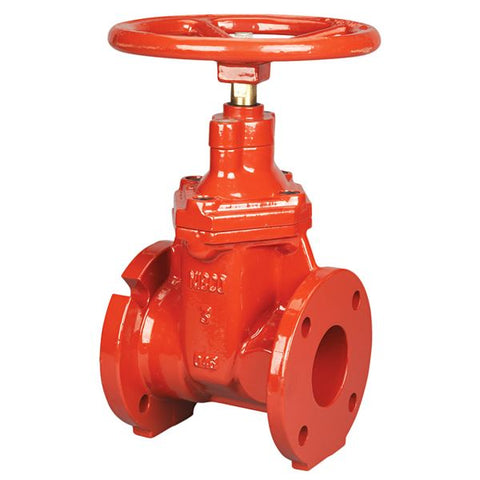 (Nibco Part#:  NSBC10XF) FM-619-RWS - Gate Valve - Ductile Iron, Irrigation, Resilient Wedge