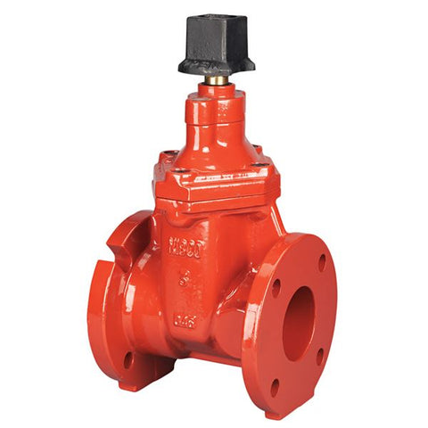 (Nibco Part#:  NSBC09XF) FM-619-RWS-SON - Gate Valve - Ductile Iron, Irrigation, Resilient Wedge, Square Operating Nut