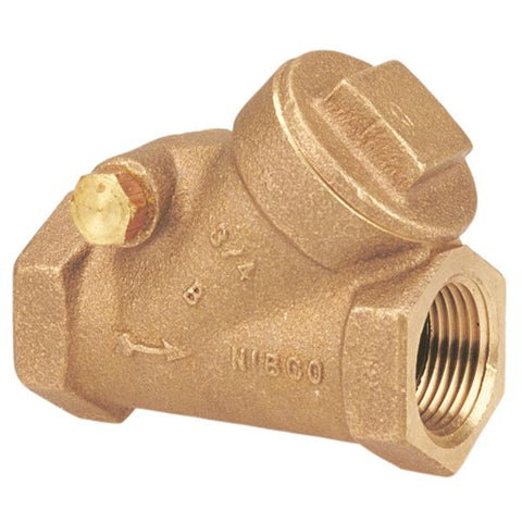 (Nibco Part#:  NL7E006) KT-403-W - Check Valve - Bronze, Fire Protection, Buna-N