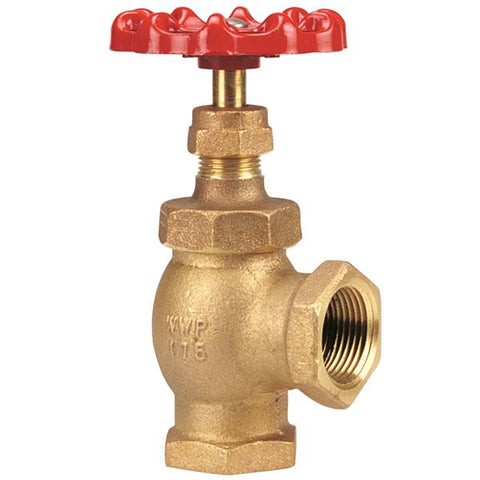 (Nibco Part#:  N546A16) KT-67-UL - Angle Valve - Bronze, Fire Protection, Rubber Disc