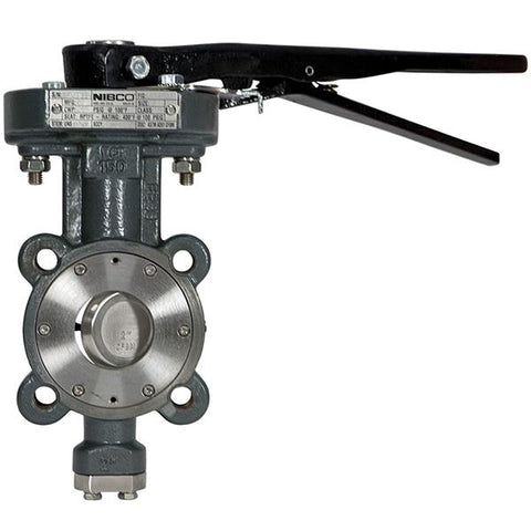 (Nibco Part#:  NLL200D) LCS-6822 - High Performance Butterfly Valve - Carbon Steel Body, 285 PSI