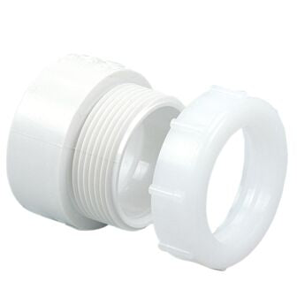 (Nibco Part#:  K018000) 4801-7 - Trap Adapter H x SJ - PVC DWV