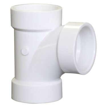 (Nibco Part#:  K098000) 4811 - Sanitary Tee H x H x H - PVC DWV