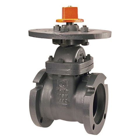 (Nibco Part#:  NHL000H) M-609 - Gate Valve - Cast Iron, Fire Protection, Mechanical Joint End