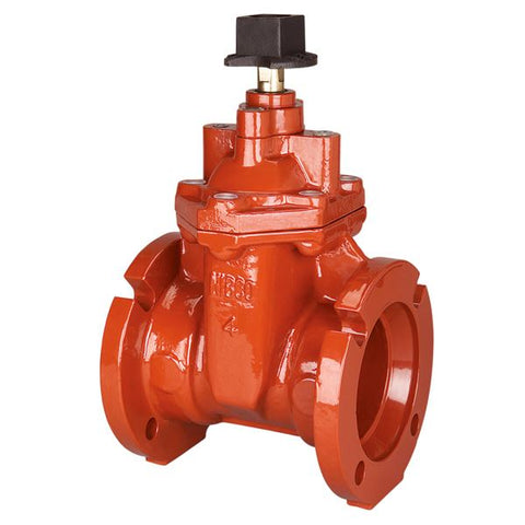 (Nibco Part#:  NSBC15XF) MJ-619-RWS-SON - Gate Valve - Ductile Iron, Irrigation, Mechanical Joint, Square Operating Nut