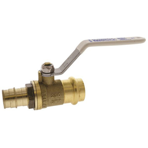 (Nibco Part#:  NF99KA6) PCPXA-FP-600A-LF - Ball Valve - Lead-Free*, Full Port, Press x Cold Expansion PEX Ends, 250 PSI