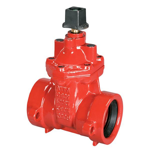 (Nibco Part#:  NHAC22H) PCR-619-RW - Gate Valve - Ductile Iron, Irrigation, PVC Ends