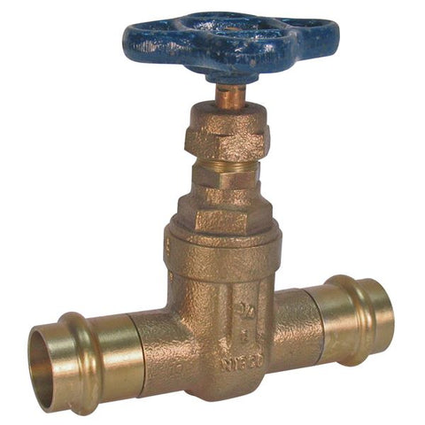 (Nibco Part#:  NF0J006) PF113 - Gate Valve - Bronze, 200 PSI, Non-Rising Stem