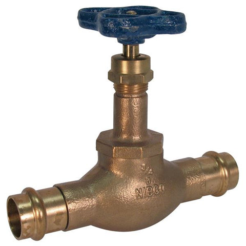 (Nibco Part#:  NF2K006) PF211-Y - Globe Valve - Bronze, 200 PSI, Non-Rising Stem