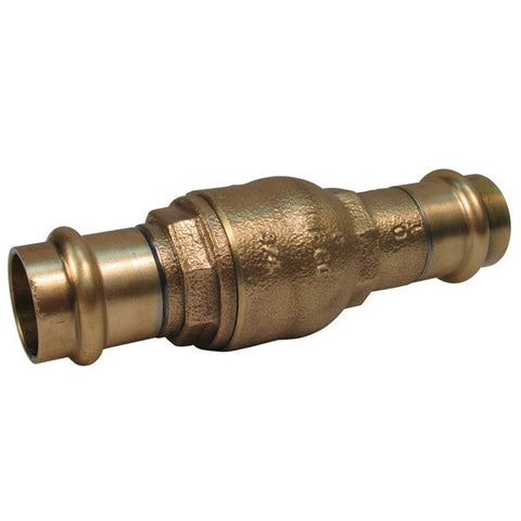 (Nibco Part#:  NF7Q006) PF480-Y - Ring Check In-line Lift Check Valve - Bronze, 200 PSI