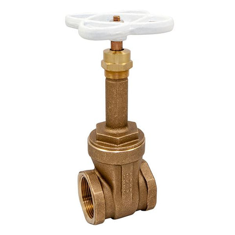 (Nibco Part#:  NL050X4) T-111-LF - Gate Valve - Lead-Free*, Rising Stem, Threaded Ends