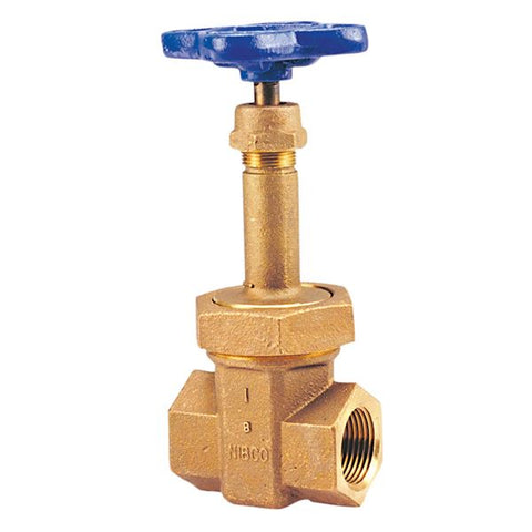 (Nibco Part#:  NL1Z004) T-154-A - Gate Valve - Bronze, Class 200, Block Pattern