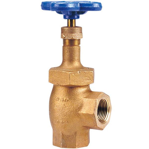 (Nibco Part#:  NL54002) T-335-Y - Angle Valve - Bronze, Class 150, Threaded