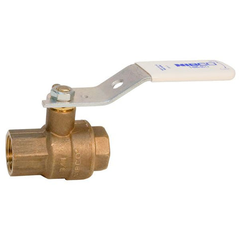 (Nibco Part#:  NL99214) T-685-66-LF - Ball Valve - Lead-Free*, Two-Piece, Full Port, Stainless Steel Trim, Threaded