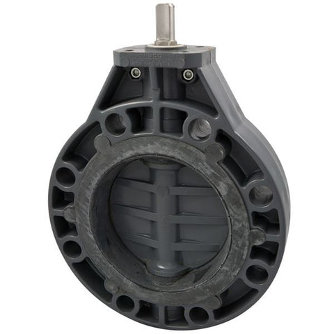 (Nibco Part#:  MA376AH) W45BF-E - Butterfly Valve - Model B, PVC Schedule 80, EPDM