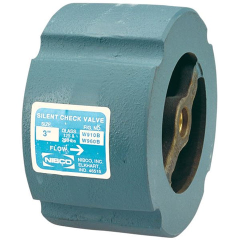 (Nibco Part#:  NLN10XD) W-910-B-LF - Check Valve - Lead-Free*, Class 125, Iron Body, Bronze Seat and Disc