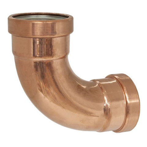 (Nibco Part#:  905665XLC) PC607-XLC - 90-degree Elbow - Prs x Prs - Wrot Copper